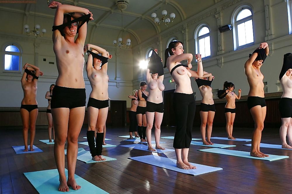 Naked Girl Groups 151 Part 1 - Yoga Girls Topless 6